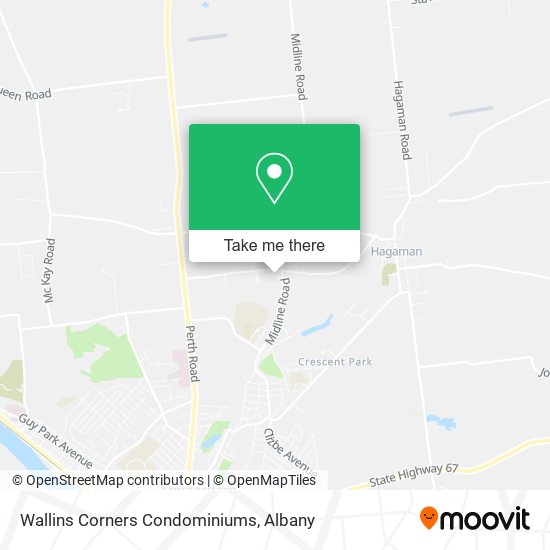 Wallins Corners Condominiums map