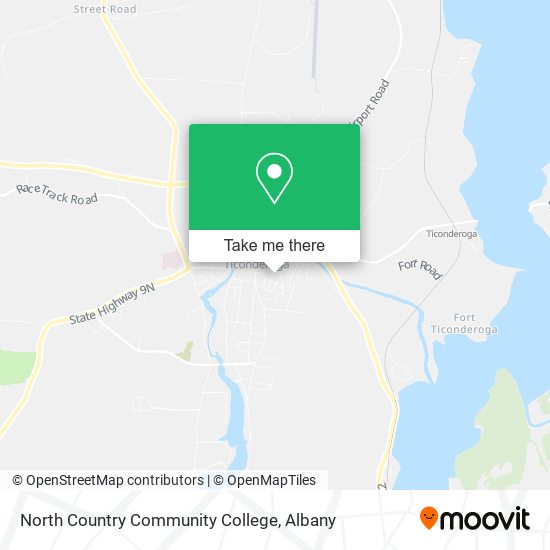 Mapa de North Country Community College