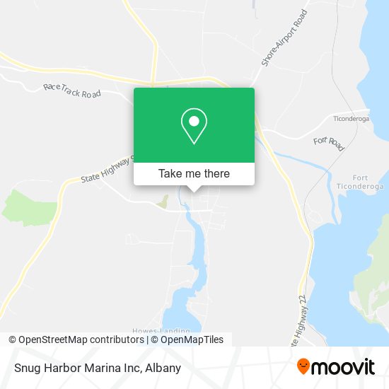 Mapa de Snug Harbor Marina Inc