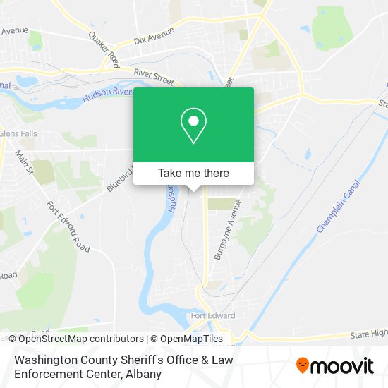 Washington County Sheriff's Office & Law Enforcement Center map
