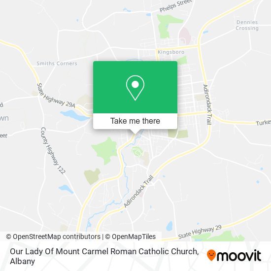 Our Lady Of Mount Carmel Roman Catholic Church map