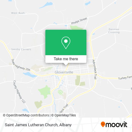 Mapa de Saint James Lutheran Church