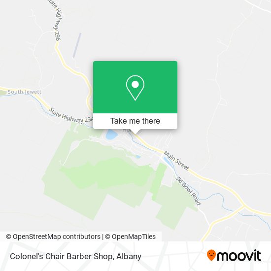 Mapa de Colonel's Chair Barber Shop