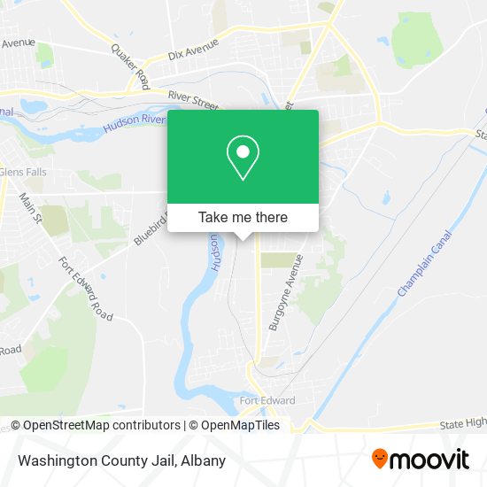 Washington County Jail map