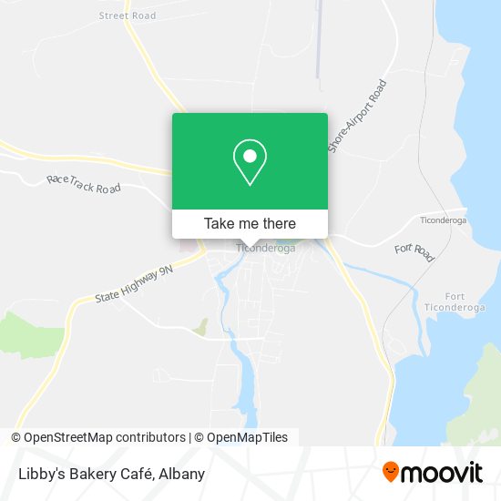 Libby's Bakery Café map