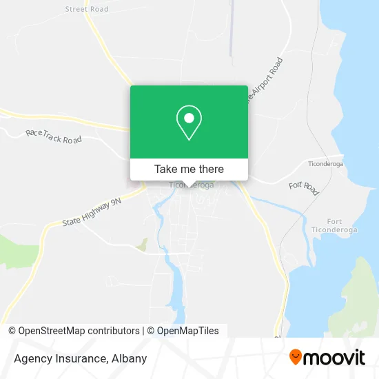Agency Insurance map
