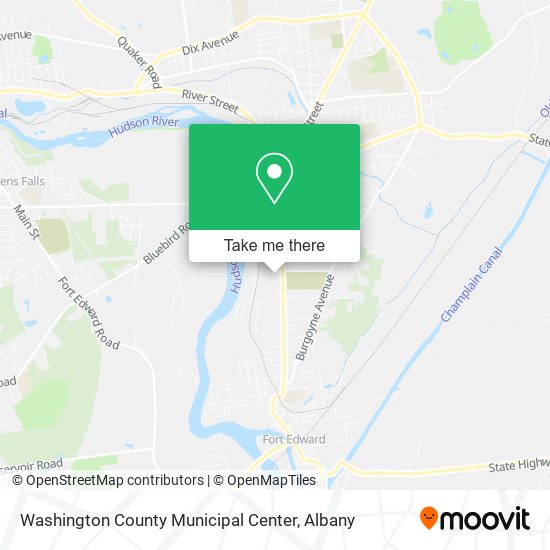 Mapa de Washington County Municipal Center