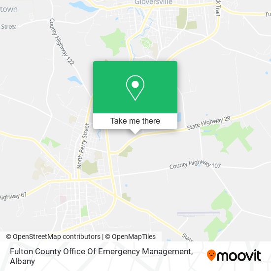 Fulton County Office Of Emergency Management map