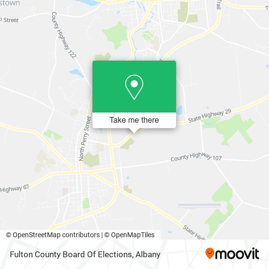Fulton County Board Of Elections map