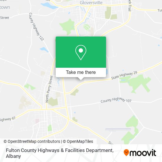 Mapa de Fulton County Highways & Facilities Department