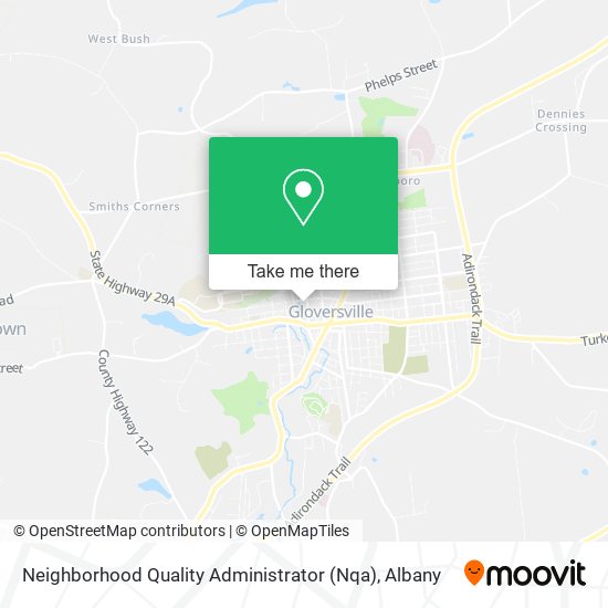 Mapa de Neighborhood Quality Administrator (Nqa)