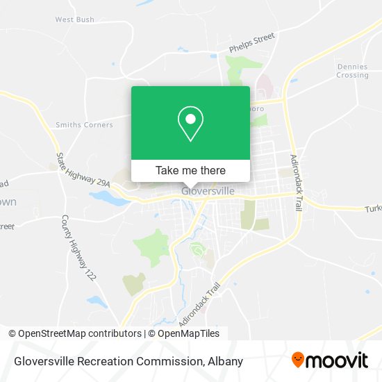 Mapa de Gloversville Recreation Commission