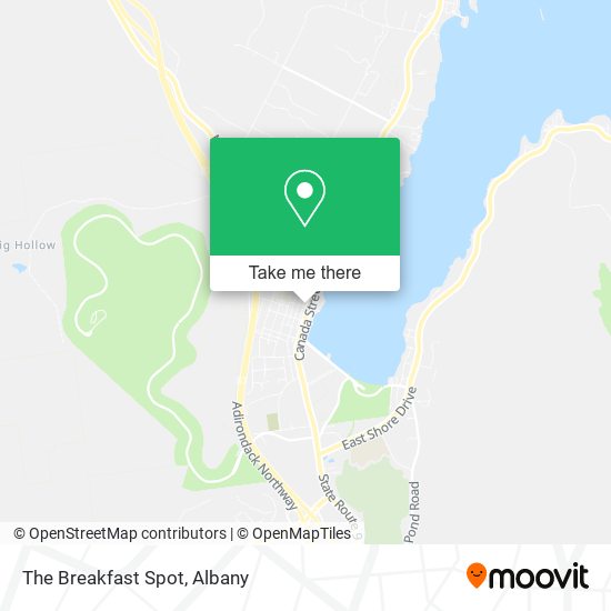 Mapa de The Breakfast Spot