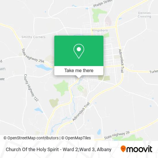 Mapa de Church Of the Holy Spirit - Ward 2;Ward 3
