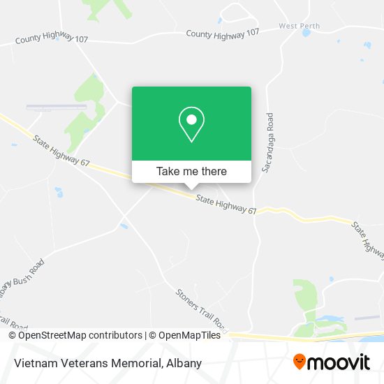 Vietnam Veterans Memorial map