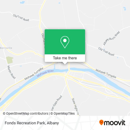 Mapa de Fonds Recreation Park