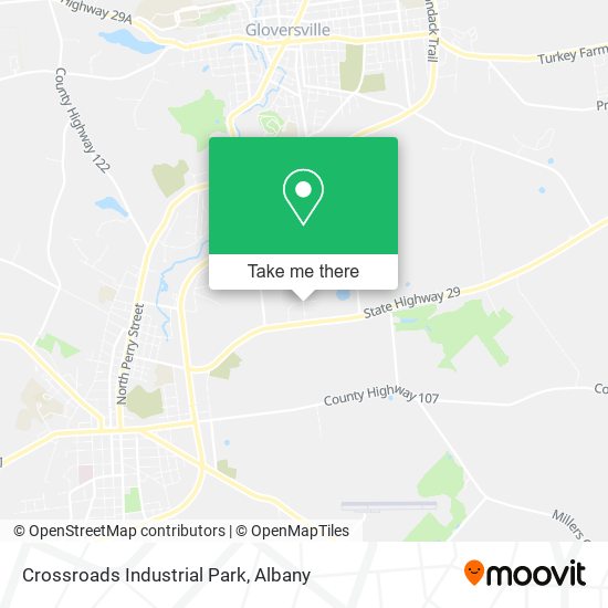 Crossroads Industrial Park map