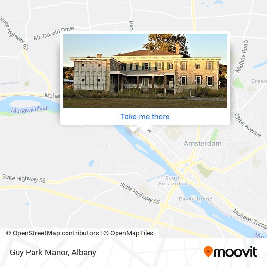 Guy Park Manor map