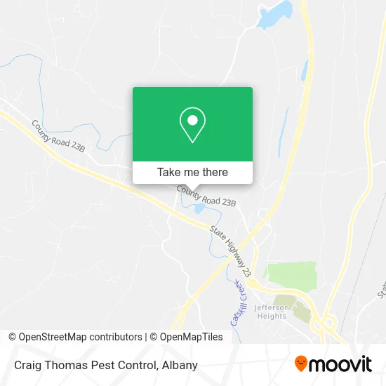 Craig Thomas Pest Control map