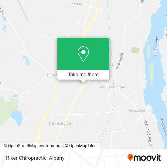 Riker Chiropractic map