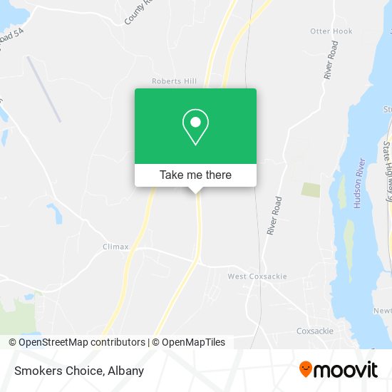 Mapa de Smokers Choice