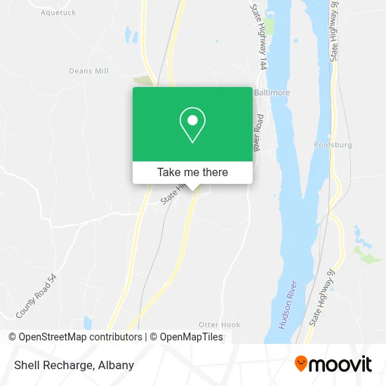 Shell Recharge map