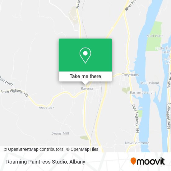 Mapa de Roaming Paintress Studio