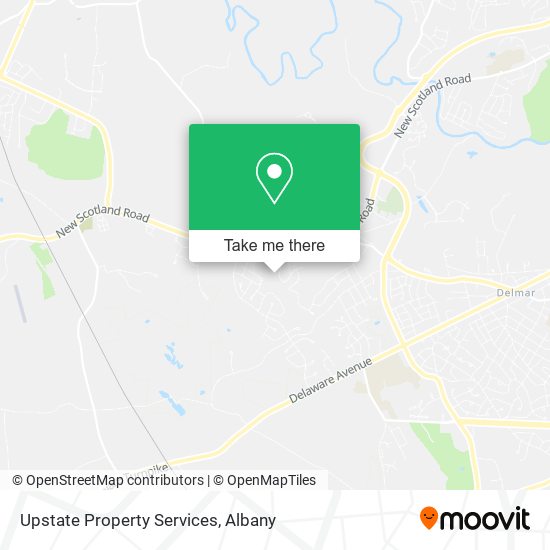 Upstate Property Services map