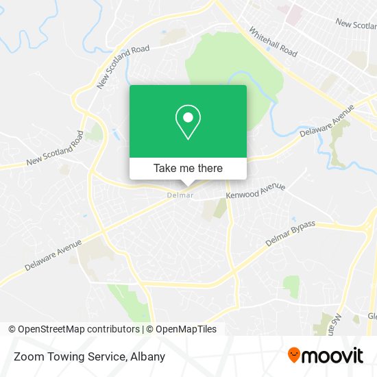 Mapa de Zoom Towing Service