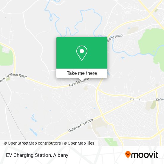 EV Charging Station map