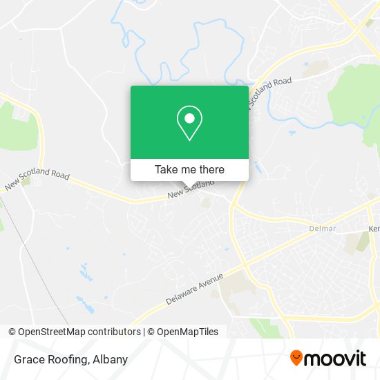 Mapa de Grace Roofing