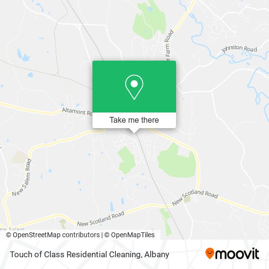 Touch of Class Residential Cleaning map
