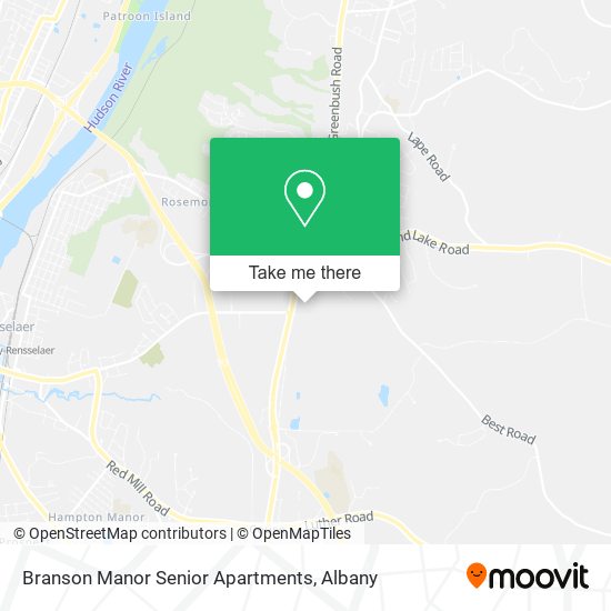 Branson Manor Senior Apartments map