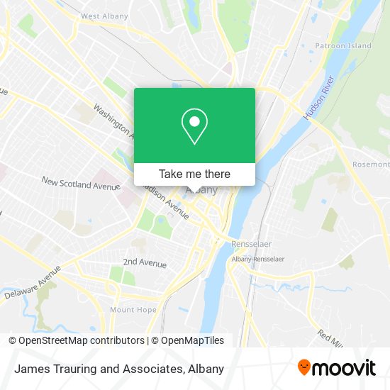 James Trauring and Associates map