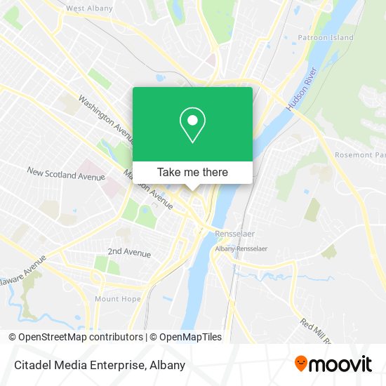 Citadel Media Enterprise map