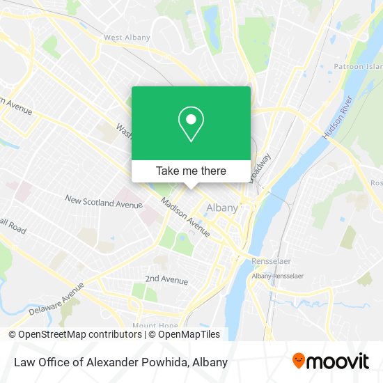 Law Office of Alexander Powhida map