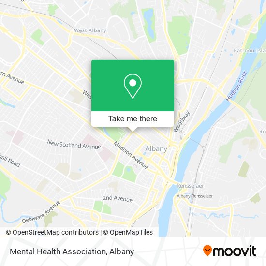 Mapa de Mental Health Association
