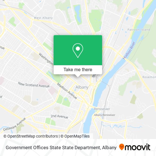 Mapa de Government Offices State State Department