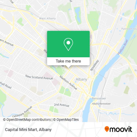 Capital Mini Mart map