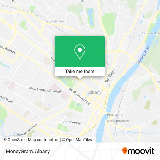 MoneyGram map