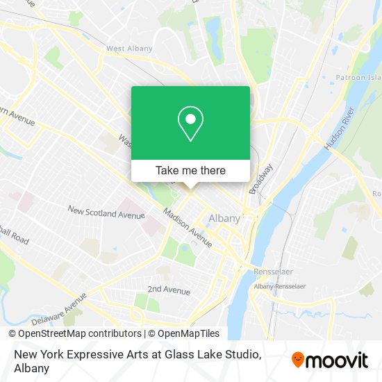 Mapa de New York Expressive Arts at Glass Lake Studio