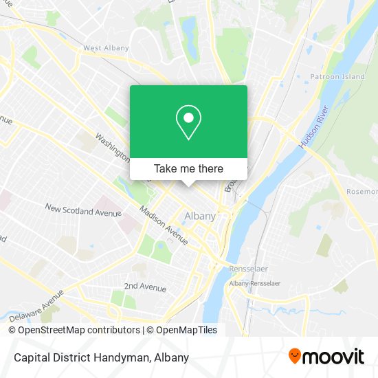 Capital District Handyman map