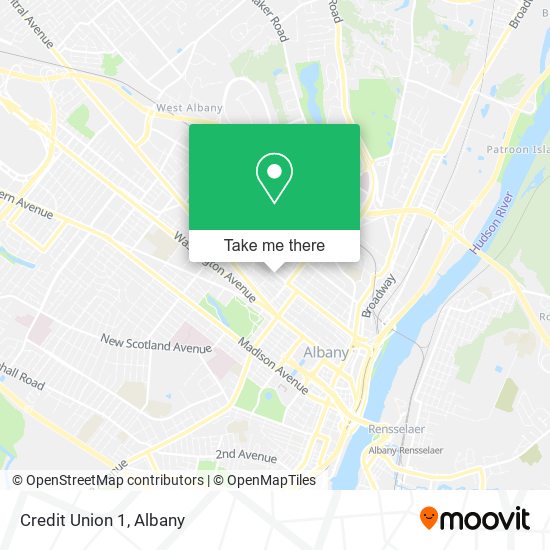 Credit Union 1 map