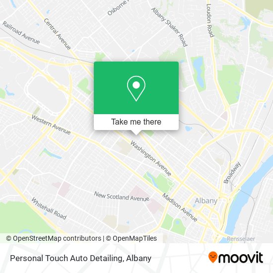 Personal Touch Auto Detailing map