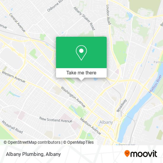 Mapa de Albany Plumbing