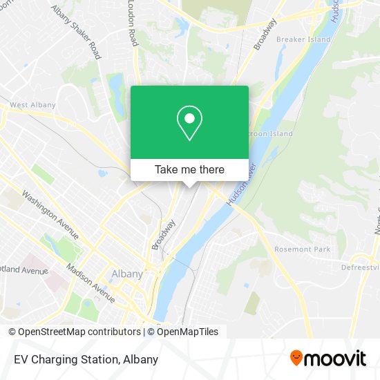 EV Charging Station map