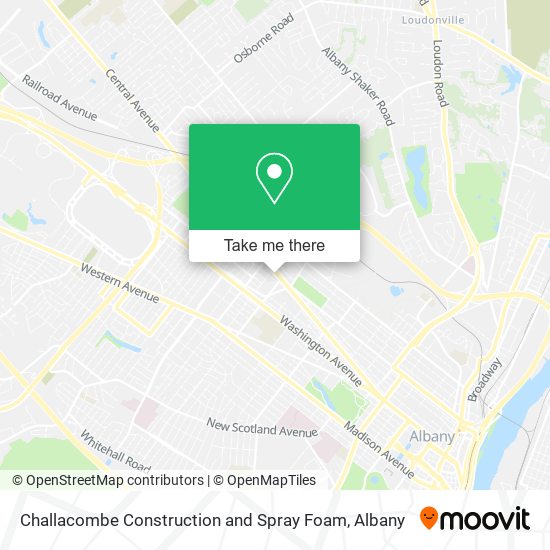 Mapa de Challacombe Construction and Spray Foam