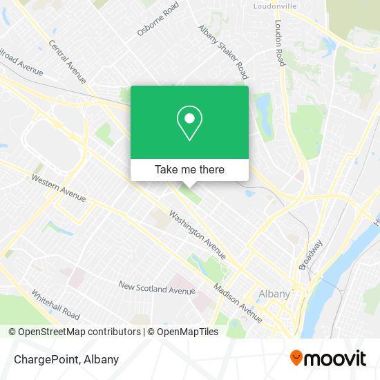 Mapa de ChargePoint