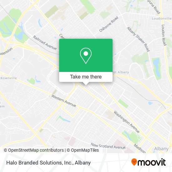 Halo Branded Solutions, Inc. map