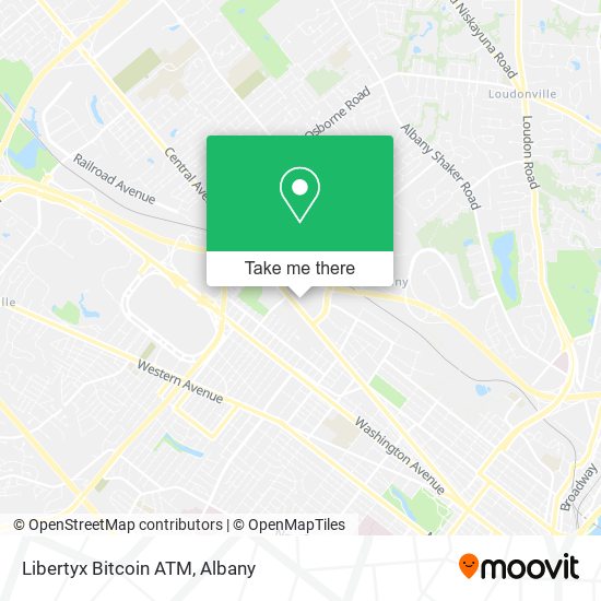 Mapa de Libertyx Bitcoin ATM